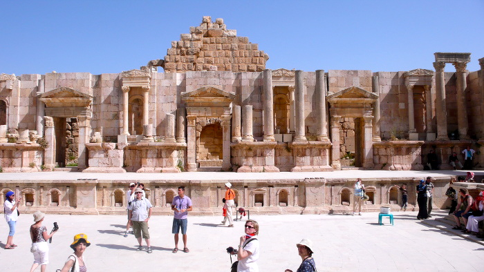 Syria Palmira zbombardowana podczas trwajacej wojny domowej