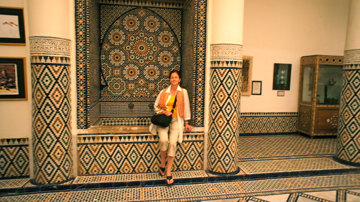 wnetrze pałacu w Marrakeszu1
